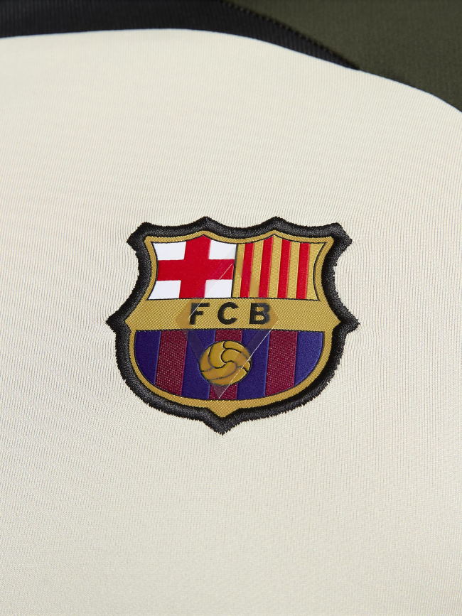 Sweat de football fc barcelone beige homme - Nike