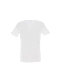 T-shirt demi ouverture blanc homme - Monsieur T-shirt