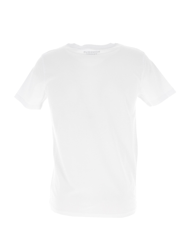 T-shirt le rugby c'est la vie blanc homme - Monsieur T-shirt