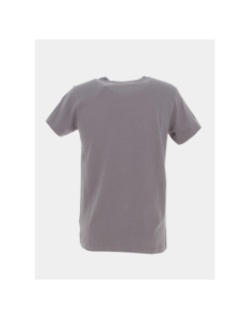 T-shirt crown squelette gris homme - Deeluxe