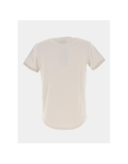 T-shirt logo brodé beige homme - Project X Paris