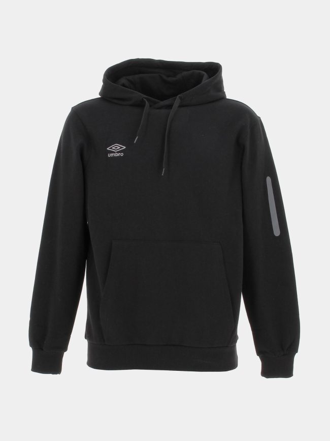 Sweat à capuche net noir homme - Umbro