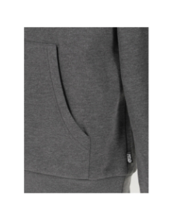 Sweat à capuche basement cork gris homme - Picture