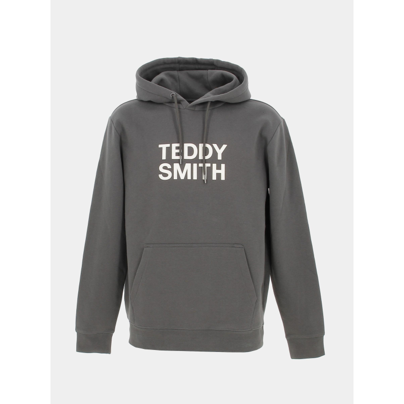 Sweat à capuche siclass gris anthracite homme - Teddy Smith