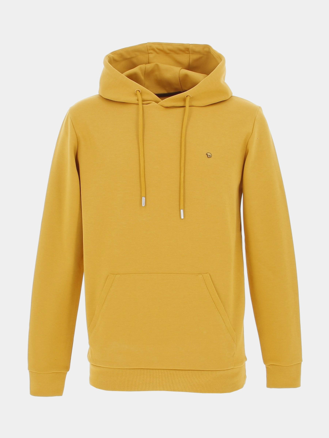 Sweat à capuche classic jaune homme - Benson & Cherry