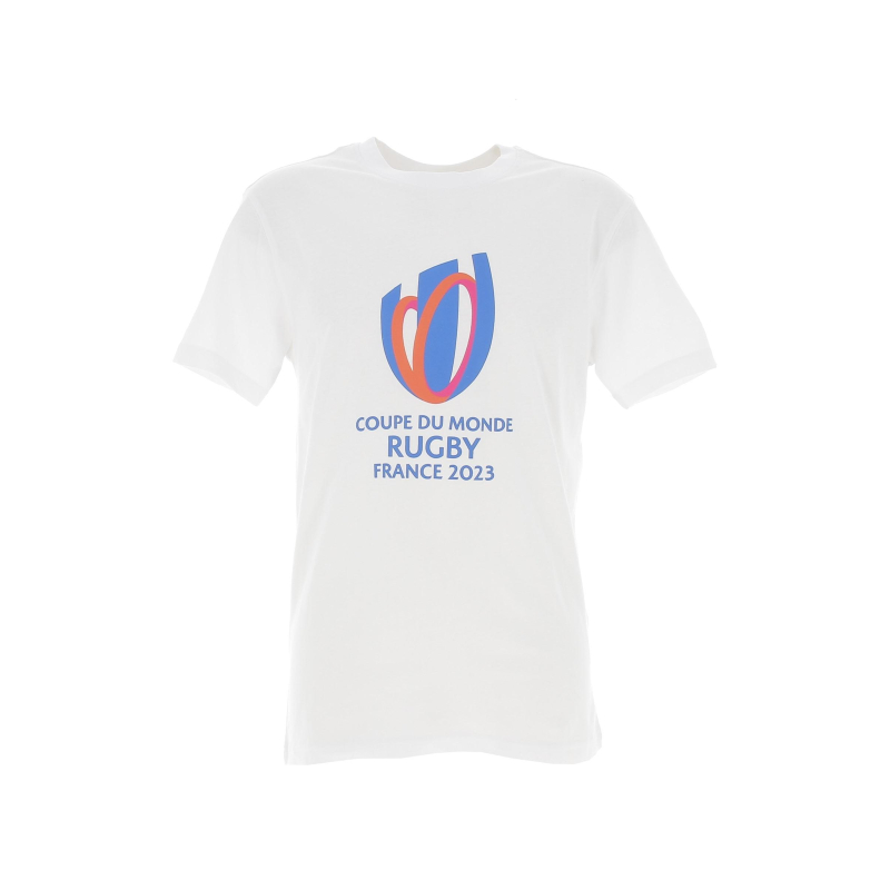 T-shirt rugby coupe du monde france 23 blanc homme - Holiprom