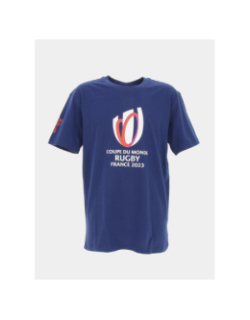 T-shirt rugby coupe du monde france 2023 bleu homme - Holiprom