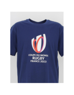 T-shirt rugby coupe du monde france 2023 bleu homme - Holiprom