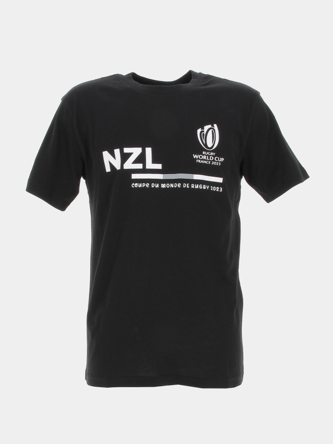 T-shirt rugby new zealand noir homme - Holiprom