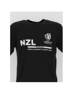 T-shirt rugby new zealand noir homme - Holiprom