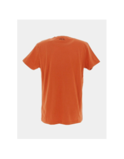 T-shirt biker ride free orange homme - Von Dutch