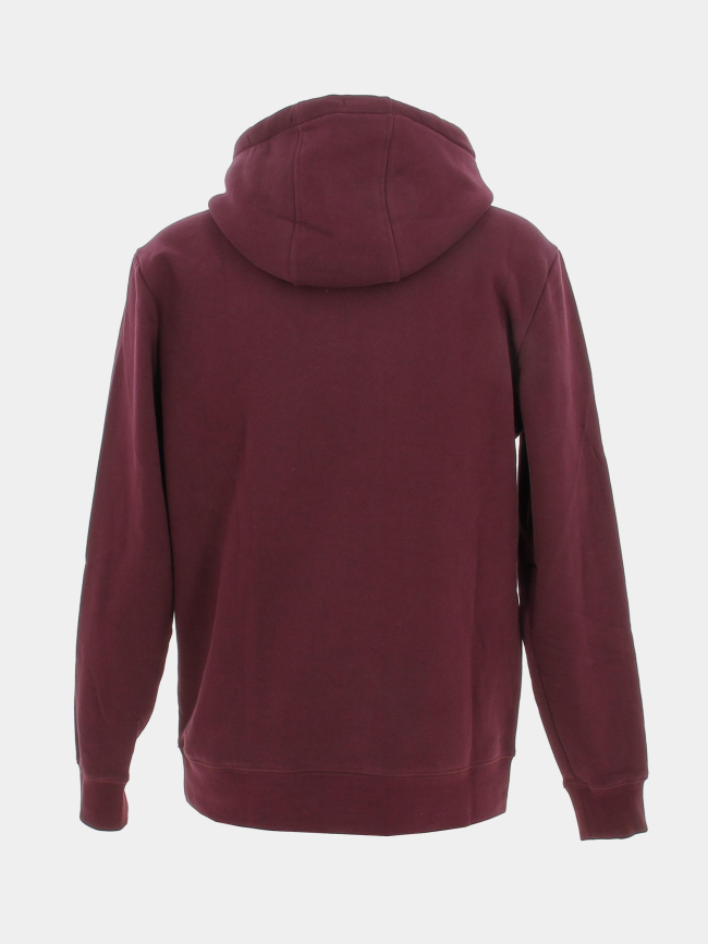 Sweat à capuche siclass bordeaux homme - Teddy Smith