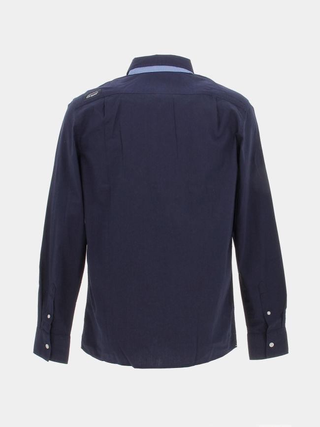 Chemise logo manuscrit bleu marine homme - Oxbow