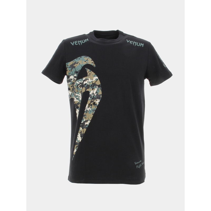 T-shirt original giant logo camouflage noir homme - Venum