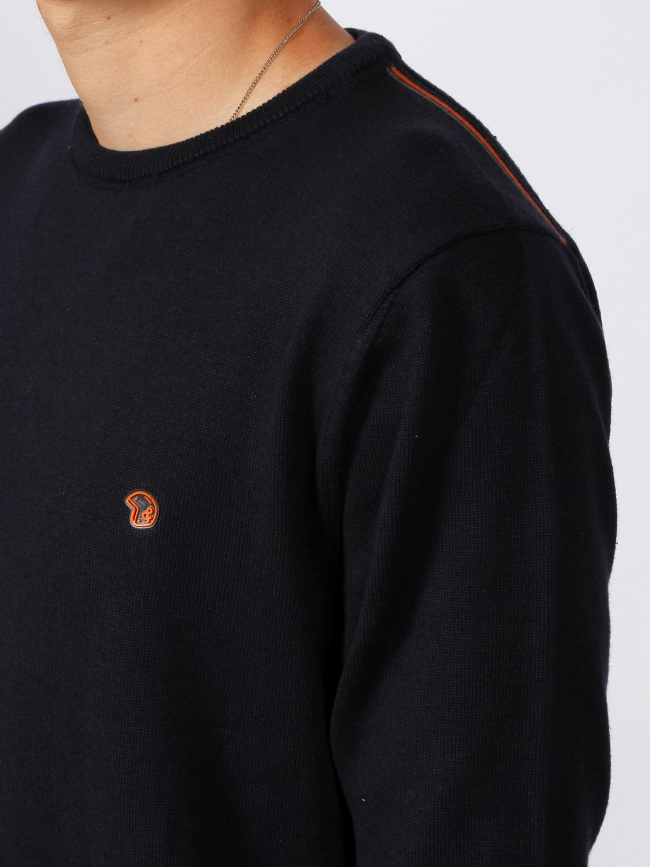 Sweat logo badge bleu marine homme - Benson & Cherry