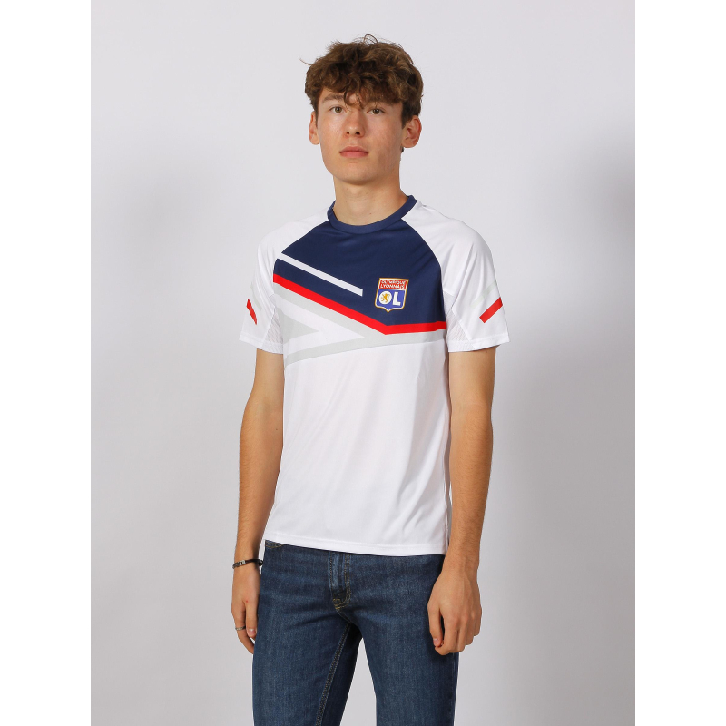 T-shirt de football training boost blanc homme - Olympique Lyonnais