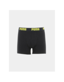 Pack 2 boxers print noir garçon - Puma