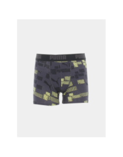 Pack 2 boxers print noir garçon - Puma