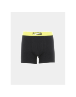 Pack 2 boxers placed noir garçon - Puma