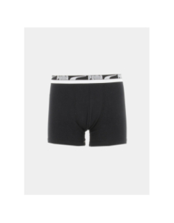 Pack 2 boxers placed noir garçon - Puma