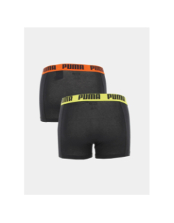 Pack 2 boxers basic color noir homme - Puma