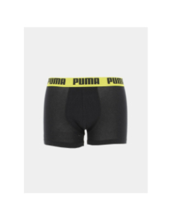 Pack 2 boxers basic color noir homme - Puma