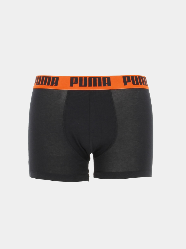 Pack 2 boxers basic color noir homme - Puma