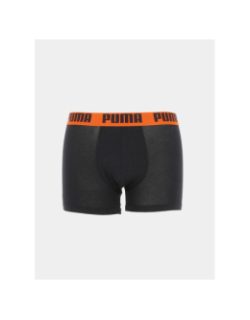 Pack 2 boxers basic color noir homme - Puma