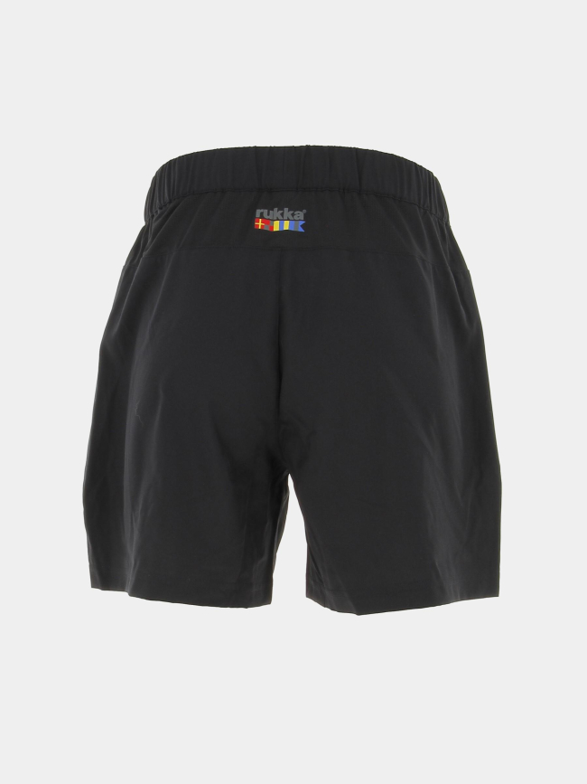 Short de running myllypuro noir homme - Rukka