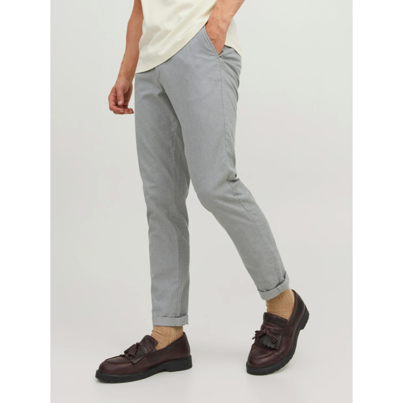 Pantalon chino marco fury gris homme - Jack & Jones