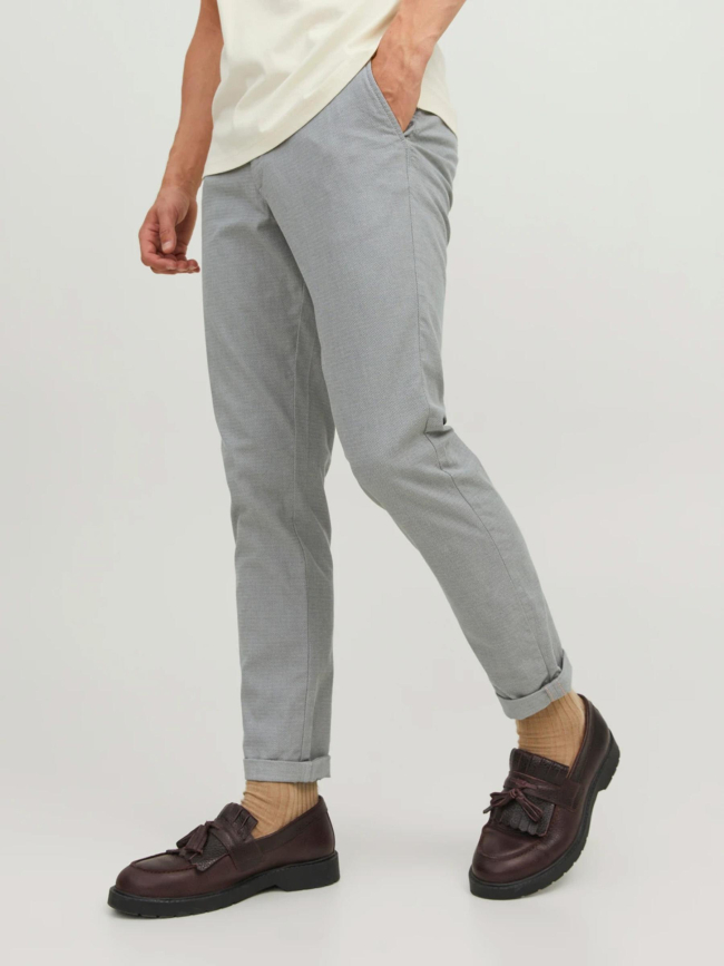 Pantalon chino marco fury gris homme - Jack & Jones