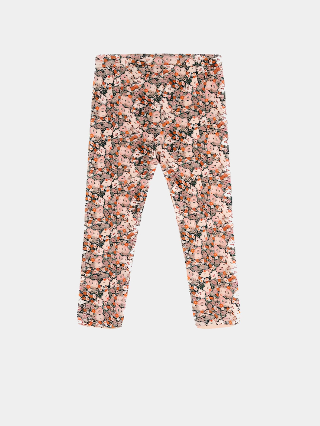 Legging fleuri reversible rose fille - Guess