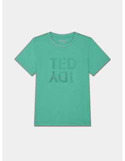 T-shirt thea vert fille - Teddy Smith