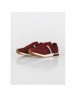 Baskets textile burgundy bordeaux homme - Teddy Smith