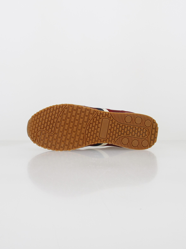 Baskets textile burgundy bordeaux homme - Teddy Smith