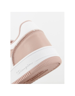 Baskets basses rebound 2.0 rose blanc femme - Champion