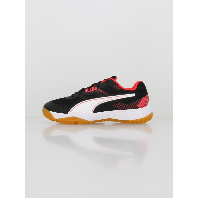 Chaussures de handball solarflash II noir rose enfant - Puma