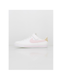 Baskets court legacy scratch psv blanc rose fille - Nike