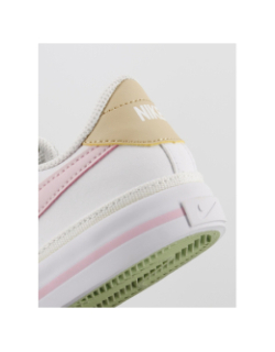 Baskets court legacy scratch psv blanc rose fille - Nike