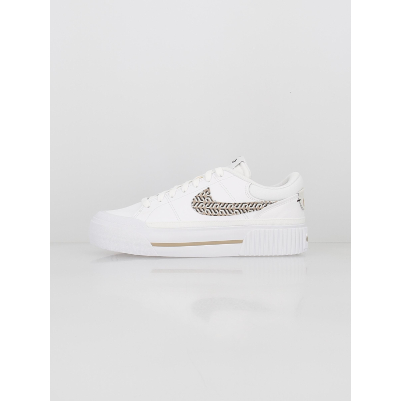 Baskets court legacy lift swoosh motifs blanc femme - Nike