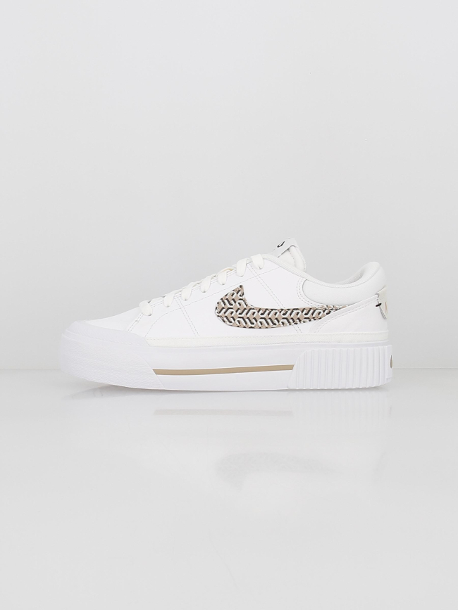 Baskets court legacy lift swoosh motifs blanc femme - Nike