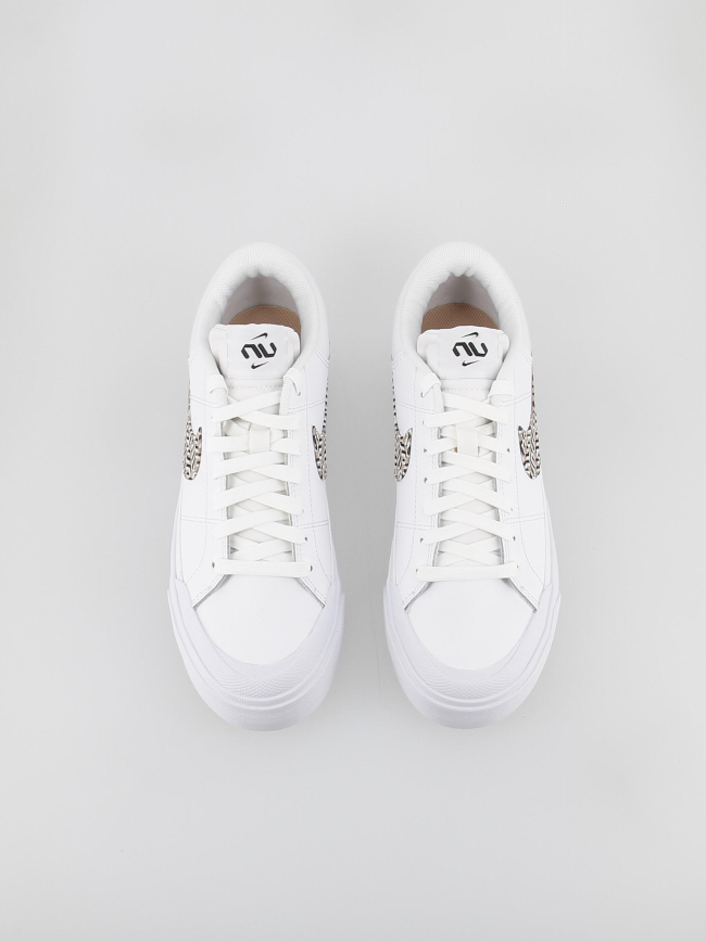 Baskets court legacy lift swoosh motifs blanc femme - Nike