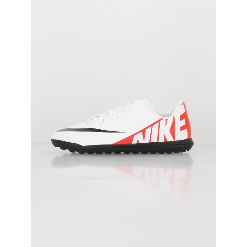 Chaussures de football vapor 15 club tf blanc enfant - Nike