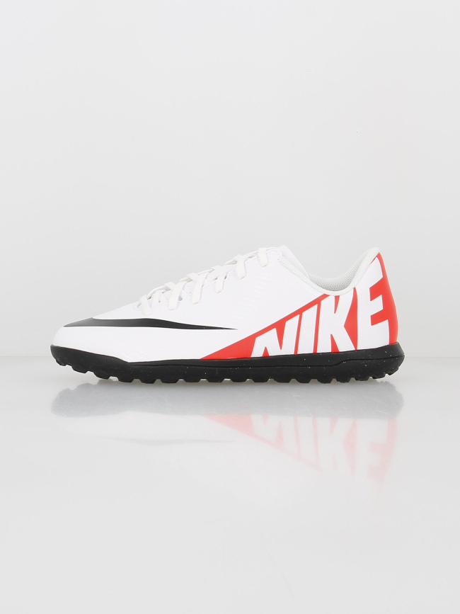 Chaussures de football vapor 15 club tf blanc enfant - Nike