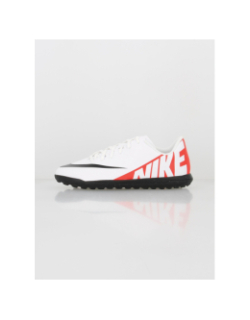 Chaussures de football vapor 15 club tf blanc enfant - Nike