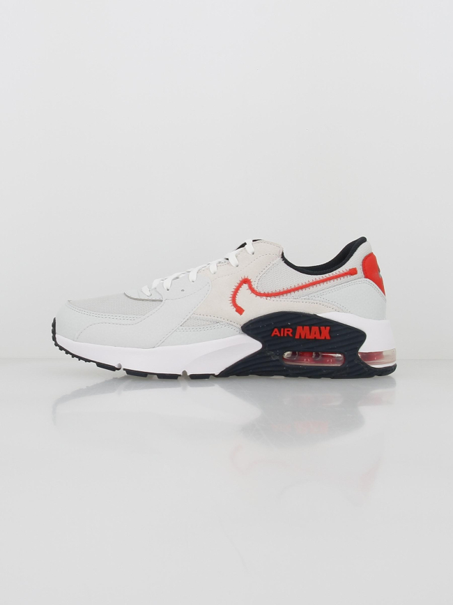 Air max baskets excee gris rouge homme - Nike