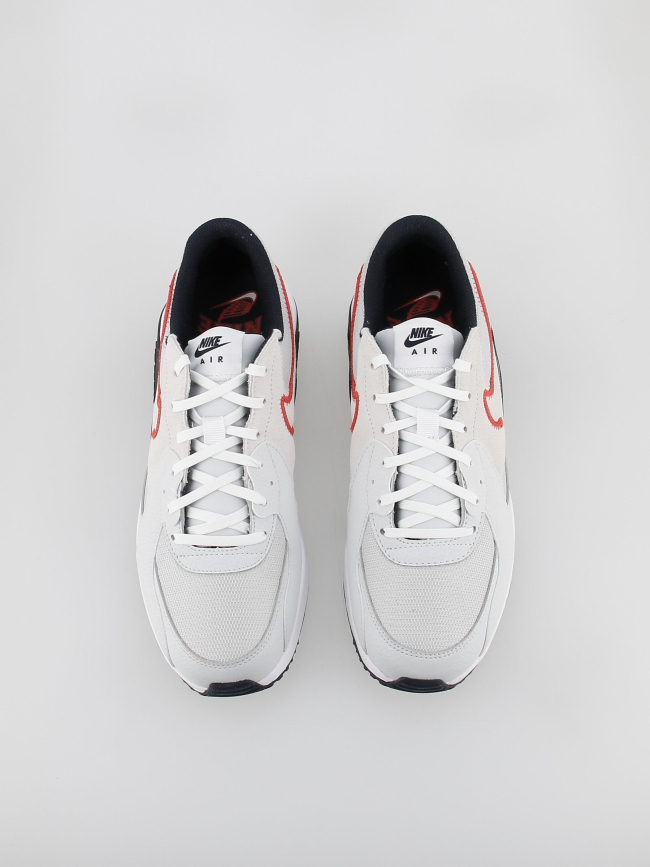 Air max baskets excee gris rouge homme - Nike