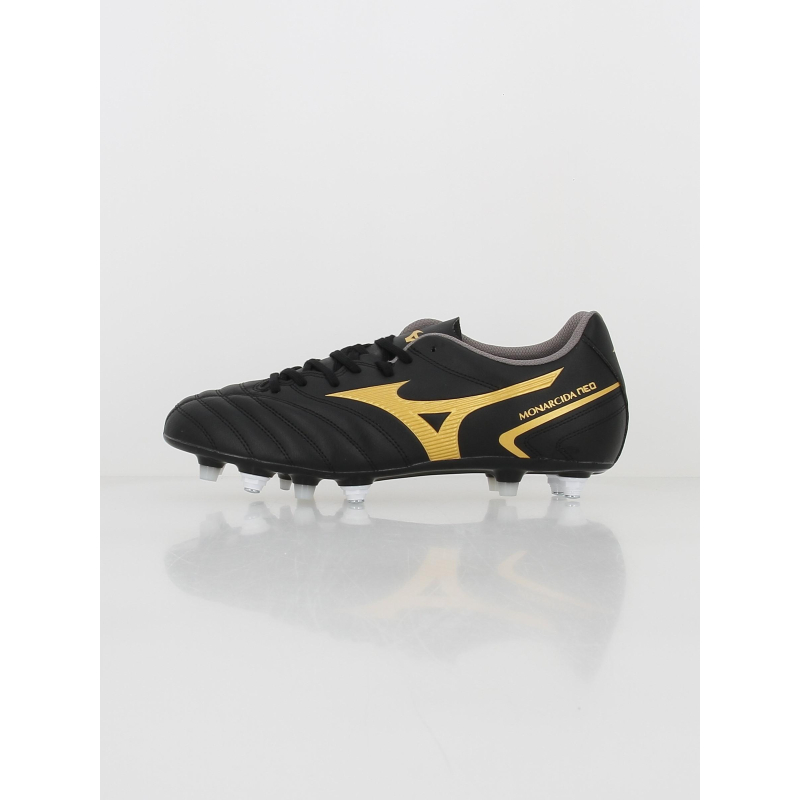 Chaussures de football monarcida neo SG gold noir - Mizuno