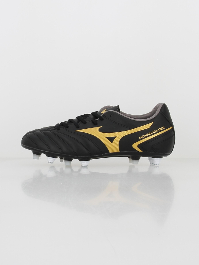 Chaussures de football monarcida neo SG gold noir - Mizuno