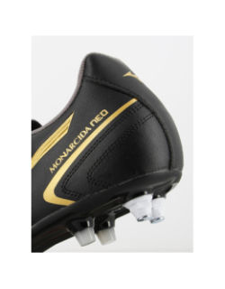 Chaussures de football monarcida neo SG gold noir - Mizuno